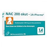 NAC 200 akut 1A Pharma Brausetabletten 20 St