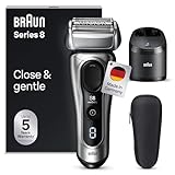 Braun Series 8 Rasierer Herren mit 4+1 Scherkopf, Elektrorasierer,...