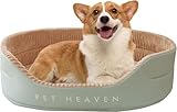 PETCUTE Hundebett für Mittlere Hunde,Orthopädisch Haustierbett für...