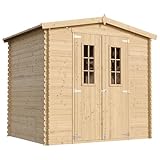 Holzhaus Gartenhaus TIMBELA M369C - Gartenschuppen Holz B236xL226xH218 cm/...