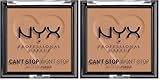 NYX Professional Makeup Can’t Stop Won’t Stop Mattifying Powder Caramel...