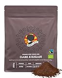 AFRO COFFEE Dark & Elegant I 250g Premium Bio Kaffeepulver Fairtrade I 100%...