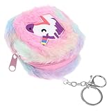 iplusmile Kleine Plüsch Einhorn Geldbörse mit Reißverschluss...