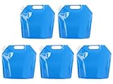 Anlising Faltbarer Wasserkanister, 5PCS Flexibler Wasserkanister 10L,...