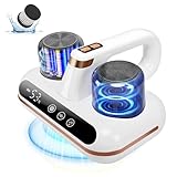 UCerdveos Kabellos Milbensauger mit Staubmilben-Sensor und Intelligente...