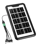 QWORK® Solar Handy Ladegerät Mini USB Solarpanel für Outdoor...