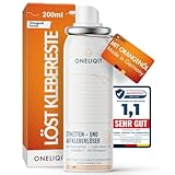 ONELIQIT® Etikettenentferner, Etikettenlöser, Klebereste Entferner mit...