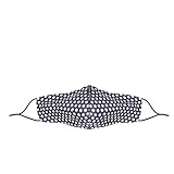 Dilara PREMIUM Seidenmasken Mundschutz mit Motiv in verstellbarer Größe...