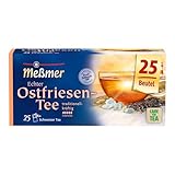 Meßmer Ostfriesen-Tee | Kräftige Schwarztee-Mischung | 25 Teebeutel |...