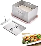 FTYSXP Tofu Presse -304 Edelstahl vegetarische Tofu Presse ohne Bisphenol A...