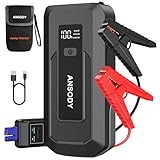 ANSODY 3000A Starthilfe Powerbank für Pkw (Bis zu 10L Benzin/8L Diesel),...