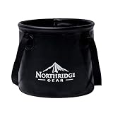 Northridge Gear 15L Faltbarer Eimer Spülschüssel Waschschüssel...