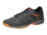 Lico Herren Speed Indoor Hallenturnschuhe, Anthrazit/Orange, 38 EU