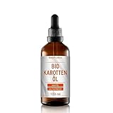 BIO Karottenöl 100 ml | Hautöl | 100% rein, kaltgepresst | aus deutschen...