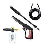 SDSKZOZP Hochdruck-Schaumpistole, Schlauch-Set, Druckreiniger,...