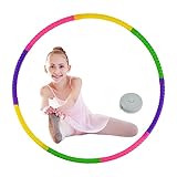 AolKee Hula Fitness Reifen Kinder, Mehrfarbiger Kinder-Hula-Reife für...