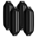 GYMAX 4er-Set Bootsfender, 50 x 14 cm/ 58 x 16 cm/ 68 x 21 cm Boot & Yacht...