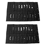 Youbones 2X,20 Tasche Tür Hängen Datei Organizer mit Namensschild,...