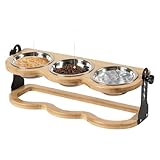 Ranley Erhöhter Napfständer für Hunde, hohe Futterbehälter,...