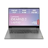 Lenovo IdeaPad 3 Laptop | 17.3' Full HD Display | AMD Ryzen 5 5625U | 8GB...