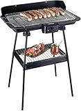 Korona 46221 Elektrischer Standgrill mit XXL-Grillrost (51 x 30 cm) | 2200...