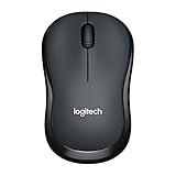 Logitech M220 Silent RF Optische Maus, kabellos, 1000 dpi, beidhändig...