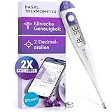 Ovulationsthermometer – Dual-Dezimal-Thermometer, 60 Sekunden schnelles...