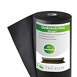 EraGreen Premium Unkrautvlies 150g/m² - 0,5m x 50m Gartenvlies...
