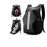 WEPLAN Motorrad Rucksack Herren Wasserdicht Helm Rucksack Motorrad...