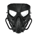 Gunyoo Alien Airsoft Maske Full Face Tactical Maske mit Augenschutz...