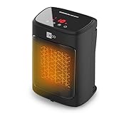 aeco EcoHeat Core 2000W Heizlüfter Energiesparend klein LED Touch...