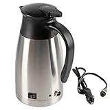 12V 1000ml Edelstahl Elektroauto Heizung Wasserkocher Tragbarer...
