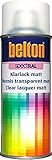 belton spectRAL Lackspray NC Klarlack farblos, matt, 400 ml -...