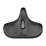 Sattel Für Fahrrad - Stoßdämpfende PU Komfort...