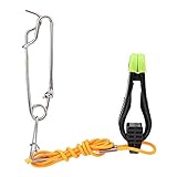 Zerone Mini Power Grip Board Mast Schnappclip Klammer für Downrigger,...