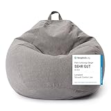 Lumaland Sitzsack Comfort Line | Indoor Beanbag 80x90x50cm mit mehr als 1,5...
