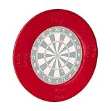 Relaxdays Dart Catchring R7, 4-teilig, Schutzring für 45 cm Dartscheibe,...