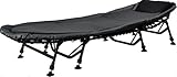 Angelspezi 8-Bein Luxus Angelliege Karpfenliege Bedchair mit Matratze