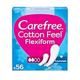 Carefree Slipeinlagen Cotton Feel Flexiform mit Frischeduft, ideal für...