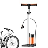 Manuelle Luftpumpe – Tragbare Handpumpe, rutschfeste Basis, leicht,...
