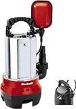 Einhell GC-DP 6315 N Schmutzwasserpumpe (630W, Ø15 mm Fremdkörper, 17.000...