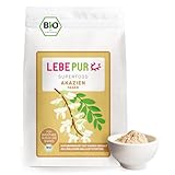 Lebepur BIO Akazienfasern vegan 500g, 90% Ballaststoffe, geschmacks- und...