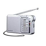 Panasonic RF-P150DEG-S Taschenradio FM/AM mit digitalem Tuner,...