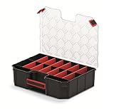 Mivos Sortimentskasten 390 x 284 x 105 mm - Sortierkasten mit 16...