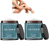 Meersalz-Peeling mit Jojobaöl - Tiefenreinigend und feuchtigkeitsspendend,...