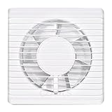 F.H. ANA Badlüfter Wandlüfter Ventilator Ø 80 mm - Standard - Weiß...