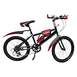 dgfedeg Mountainbike 20 Zoll Kinderfahrrad, 7 Gang Mountainbike Mit...