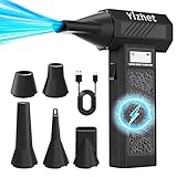 Yizhet Elektrische Staubgebläse Druckluftspray mit Taschenlampe und...