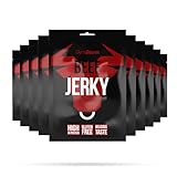 GymBeam Beef Jerky – Hochwertiger Fleischsnack aus Premium-Rindfleisch,...