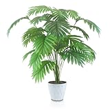 INSANYJ Palme Pflanze Kunstpflanzen Groß, 80cm Hoch 24 Zweige Kunstpflanze...